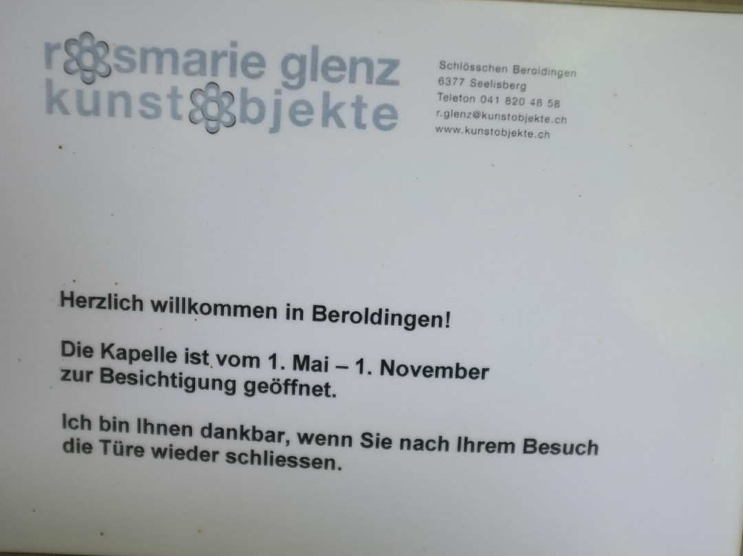 Schlosschen Beroldingen景点图片