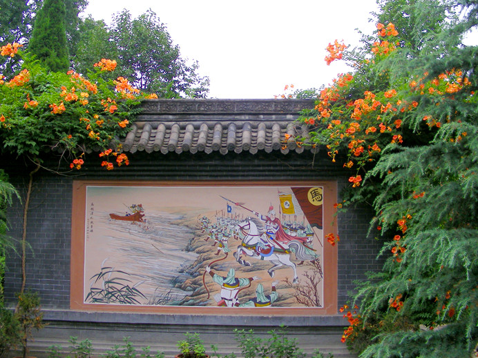 马超墓景点图片