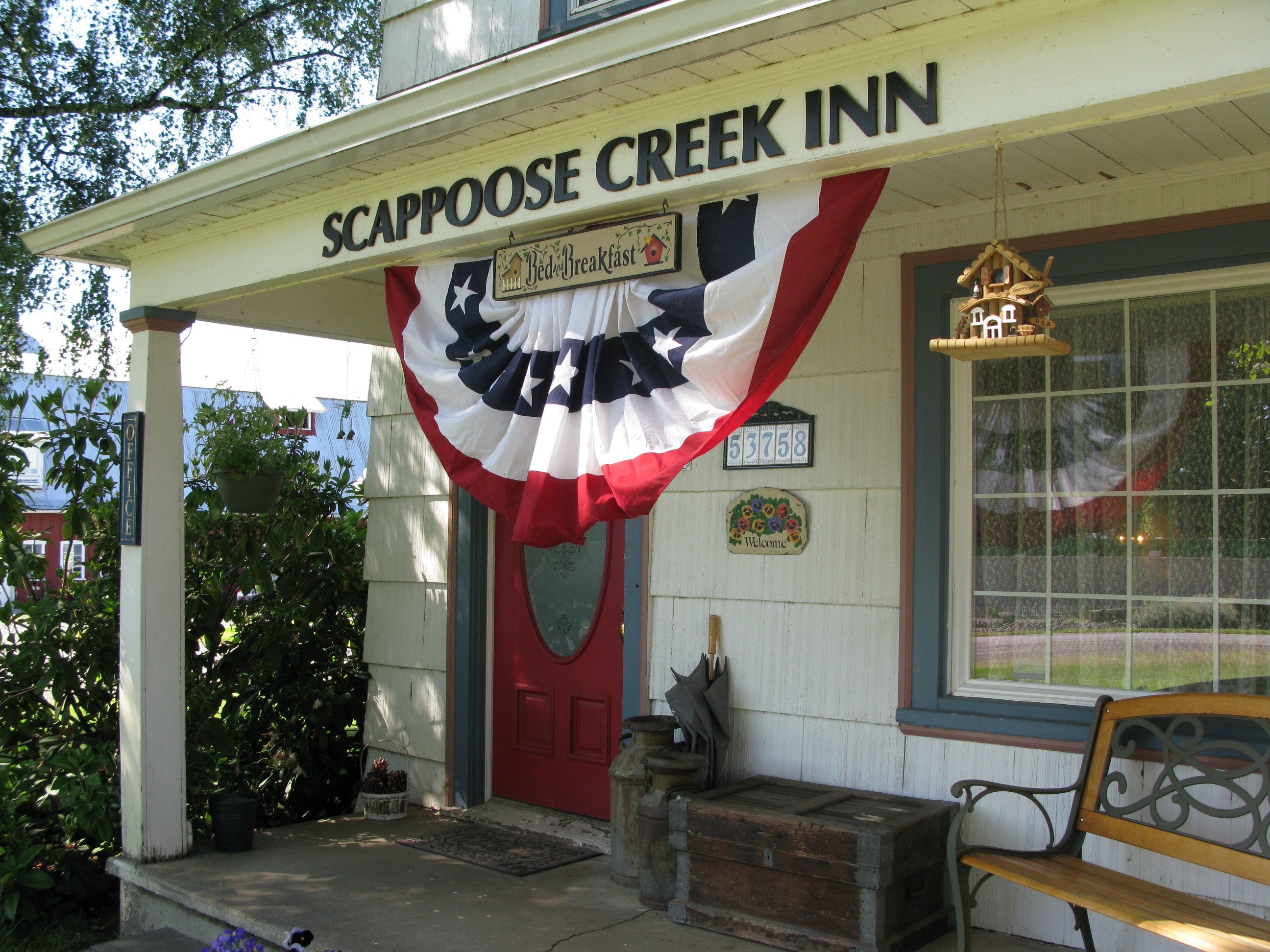 Scappoose Creek Inn-浴室