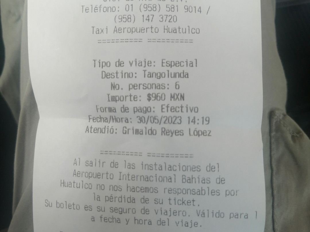 Transporte Terrestre Aeropuerto Huatulco景点图片