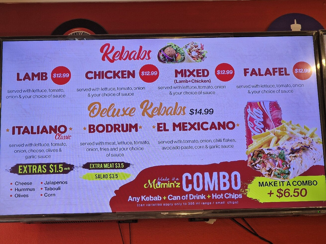 Momin’z Pizza And Kebab Pty Ltd