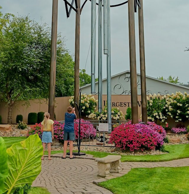 World Largest Wind Chime-Casey必去景点