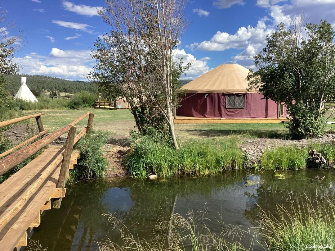New Mexico Glamping Tipis