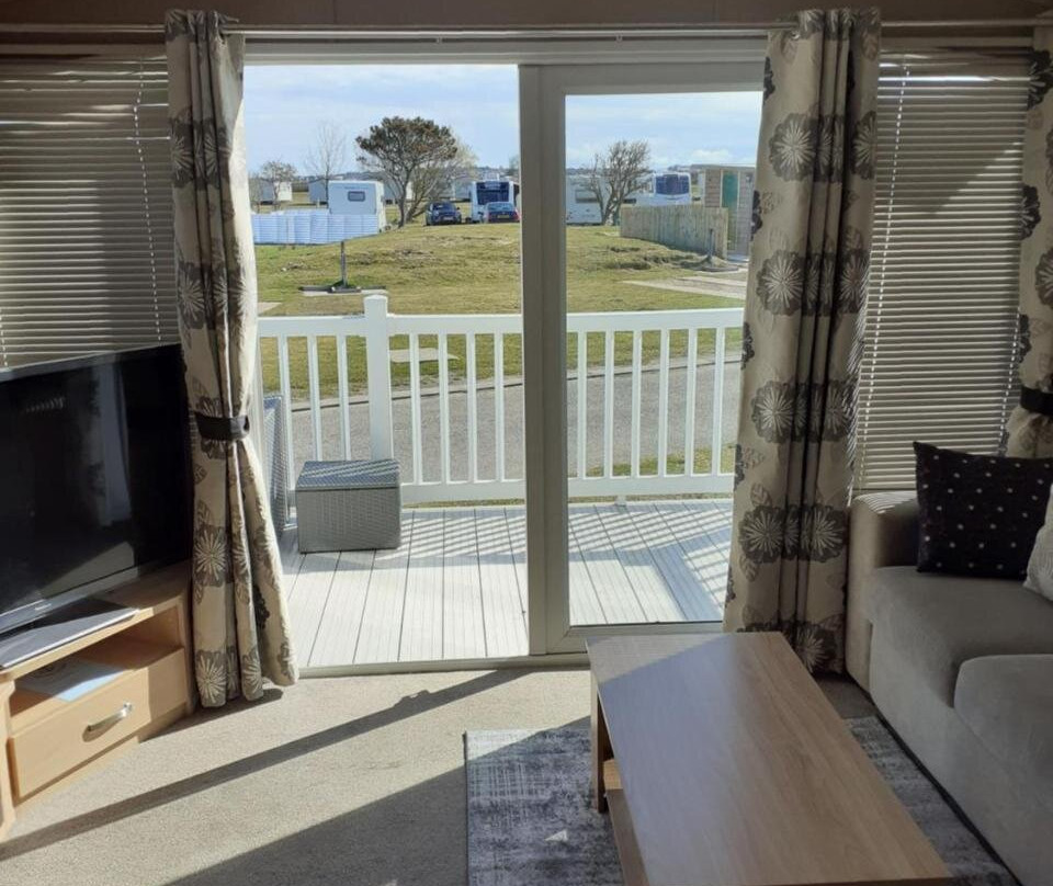 Lovely Static Caravan (Banksy's Beach Bunker)
