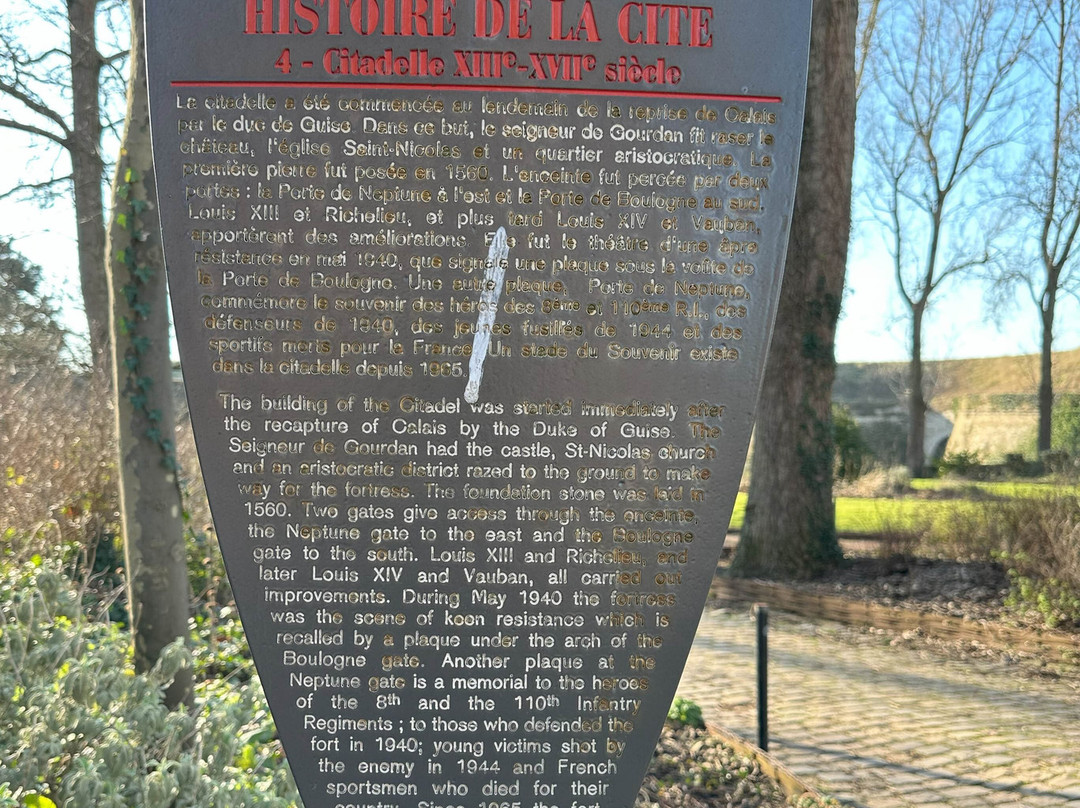 Citadelle De Calais-加莱必去景点