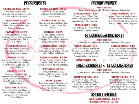 Frausto's Street Tacos And Catering