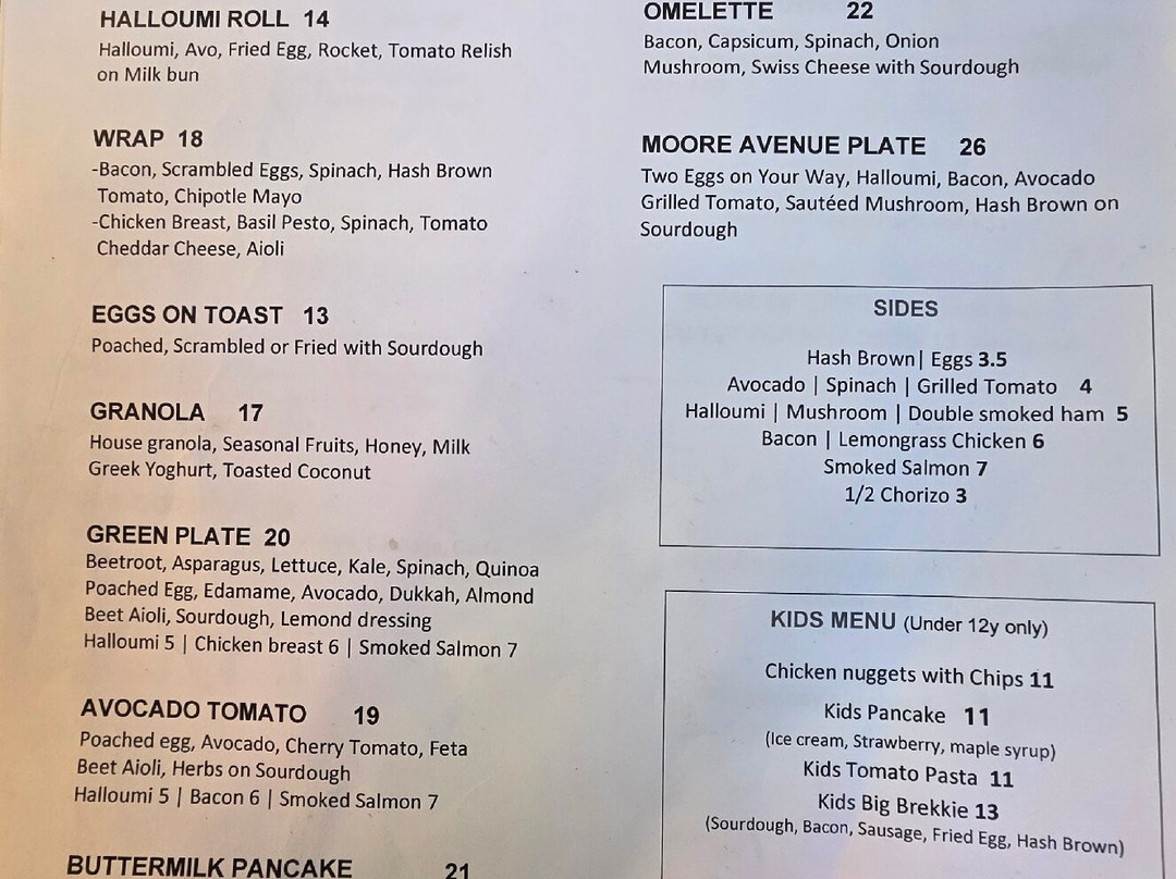 153 Moore Avenue Coffee