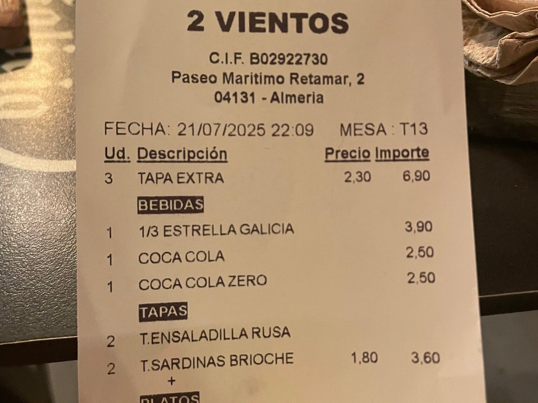 Restaurante 2 Vientos