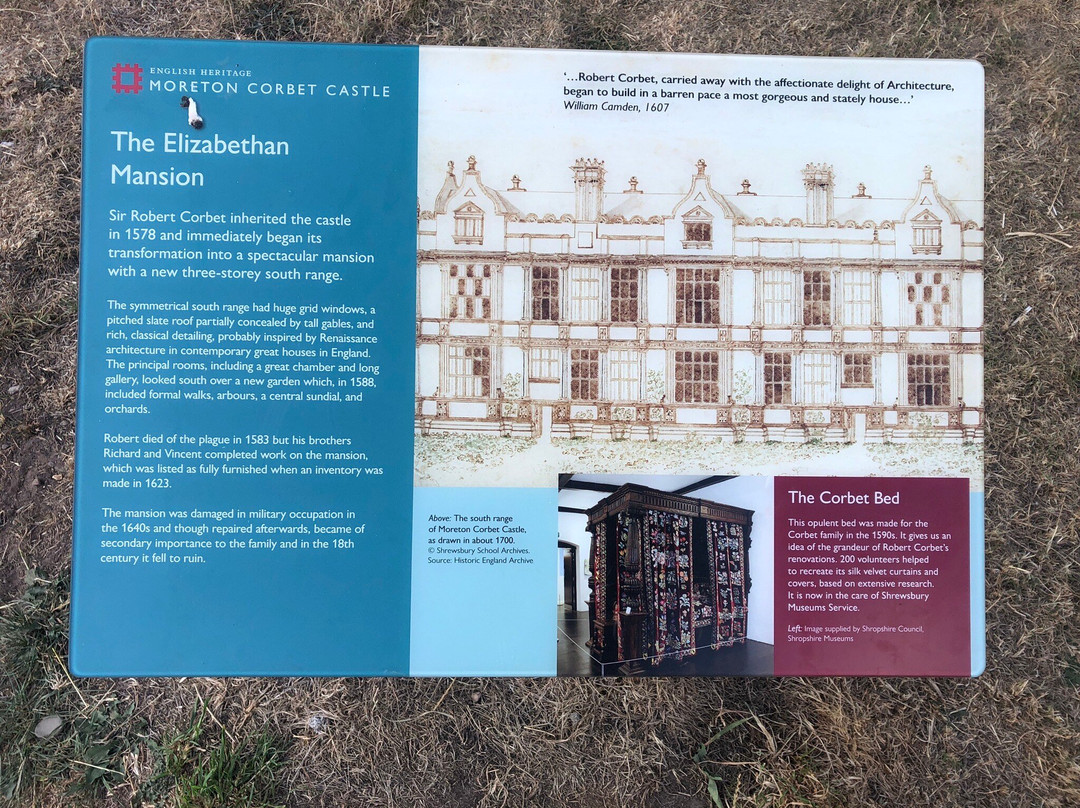 Moreton Corbet Castle-Stanton Upon Hine Heath必去景点