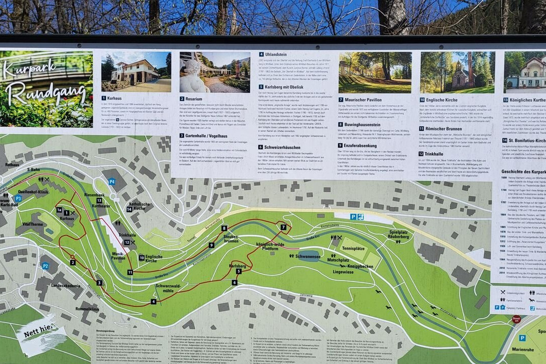 Kurpark Bad Wildbad-Bad Wildbad必去景点