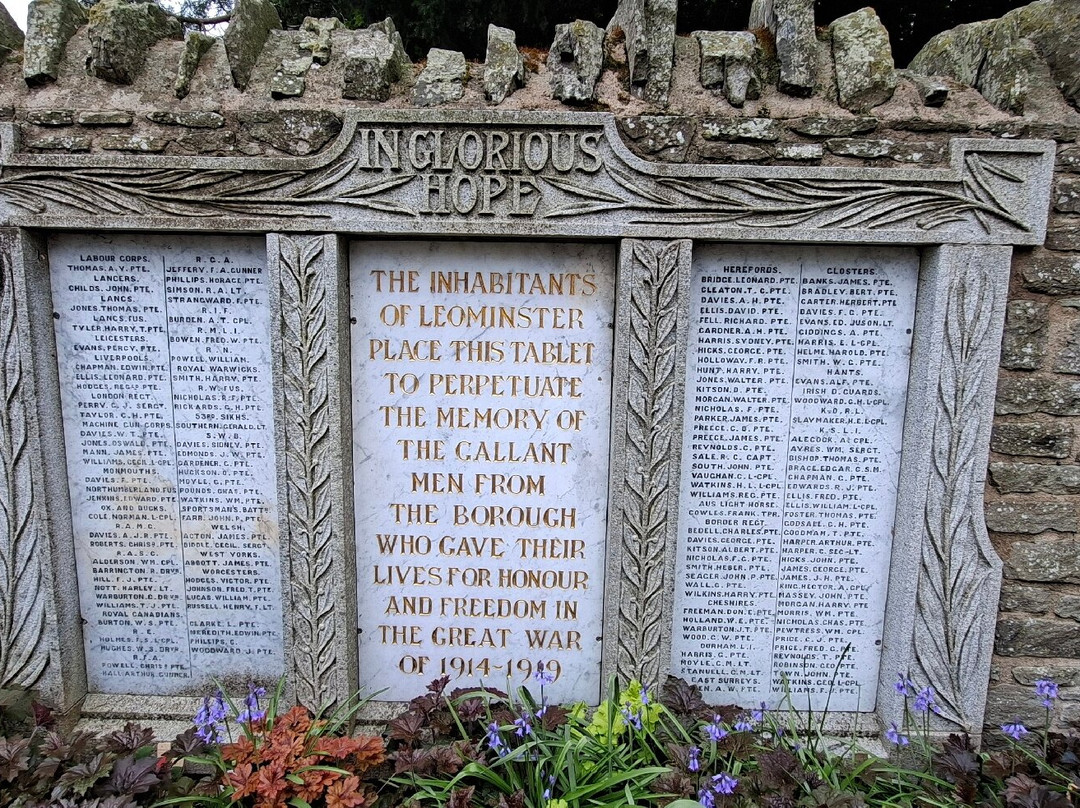 Leominster War Memorial-Leominster必去景点