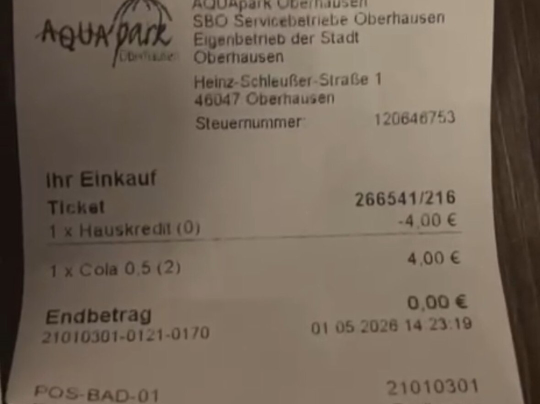 AQUApark Oberhausen-奥伯豪森必去景点