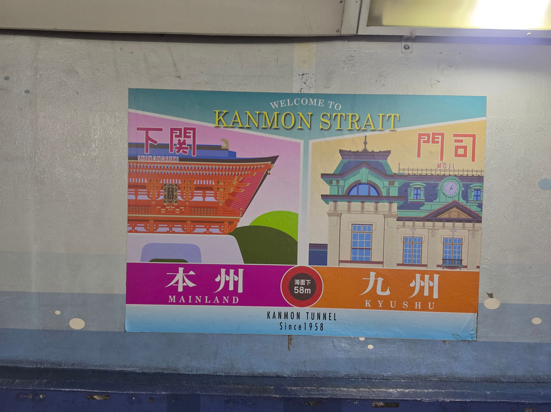 關門人行隧道 (門司側)-北九州市必去景点