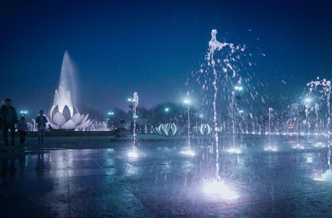 Musical Lotus Fountain