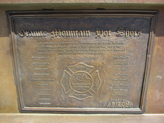 Granite 19 Hotshots Memorial-Yarnell必去景点