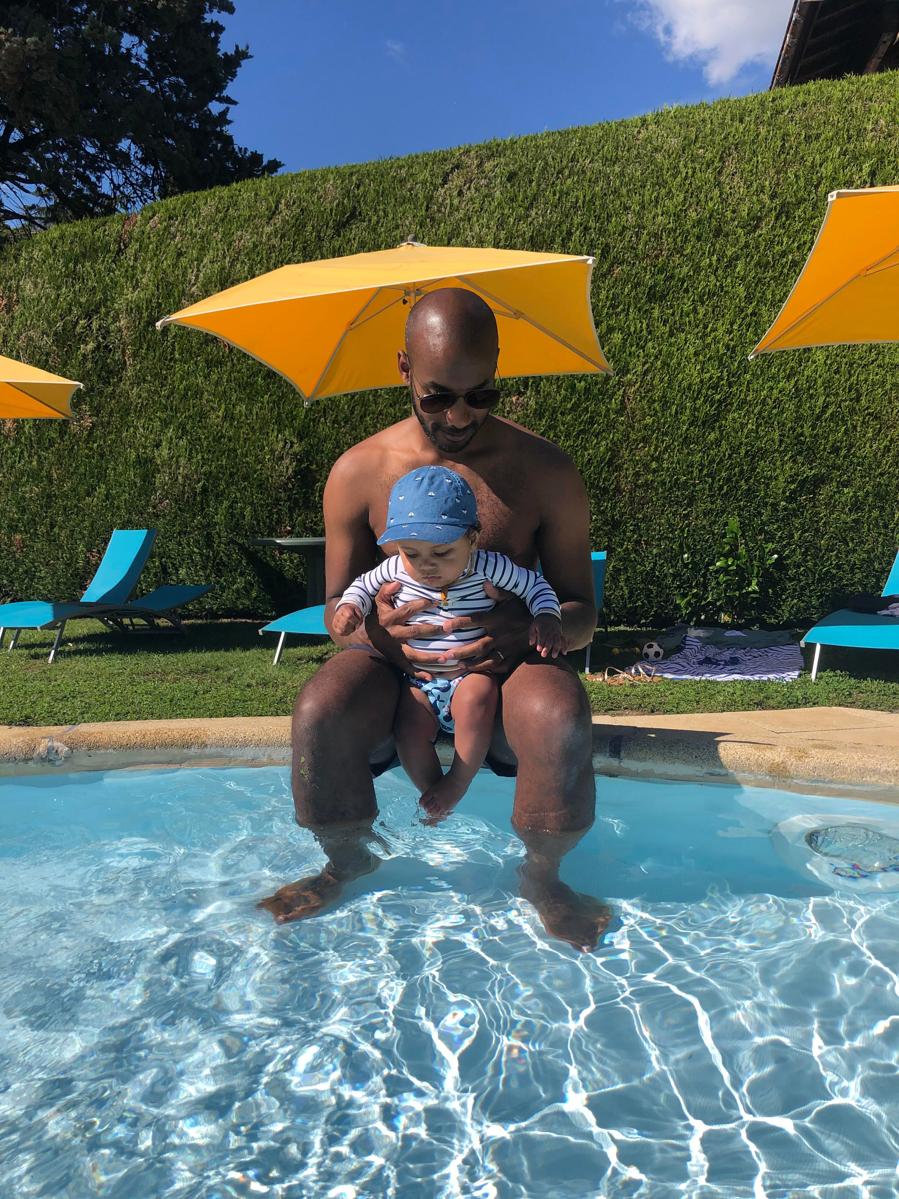 Logis Hôtel l'Arcalod & Spa-泳池
