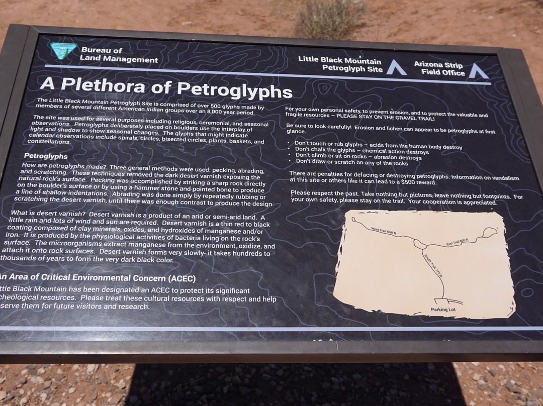 Little Black Mountain Petroglyph Site-圣乔治必去景点