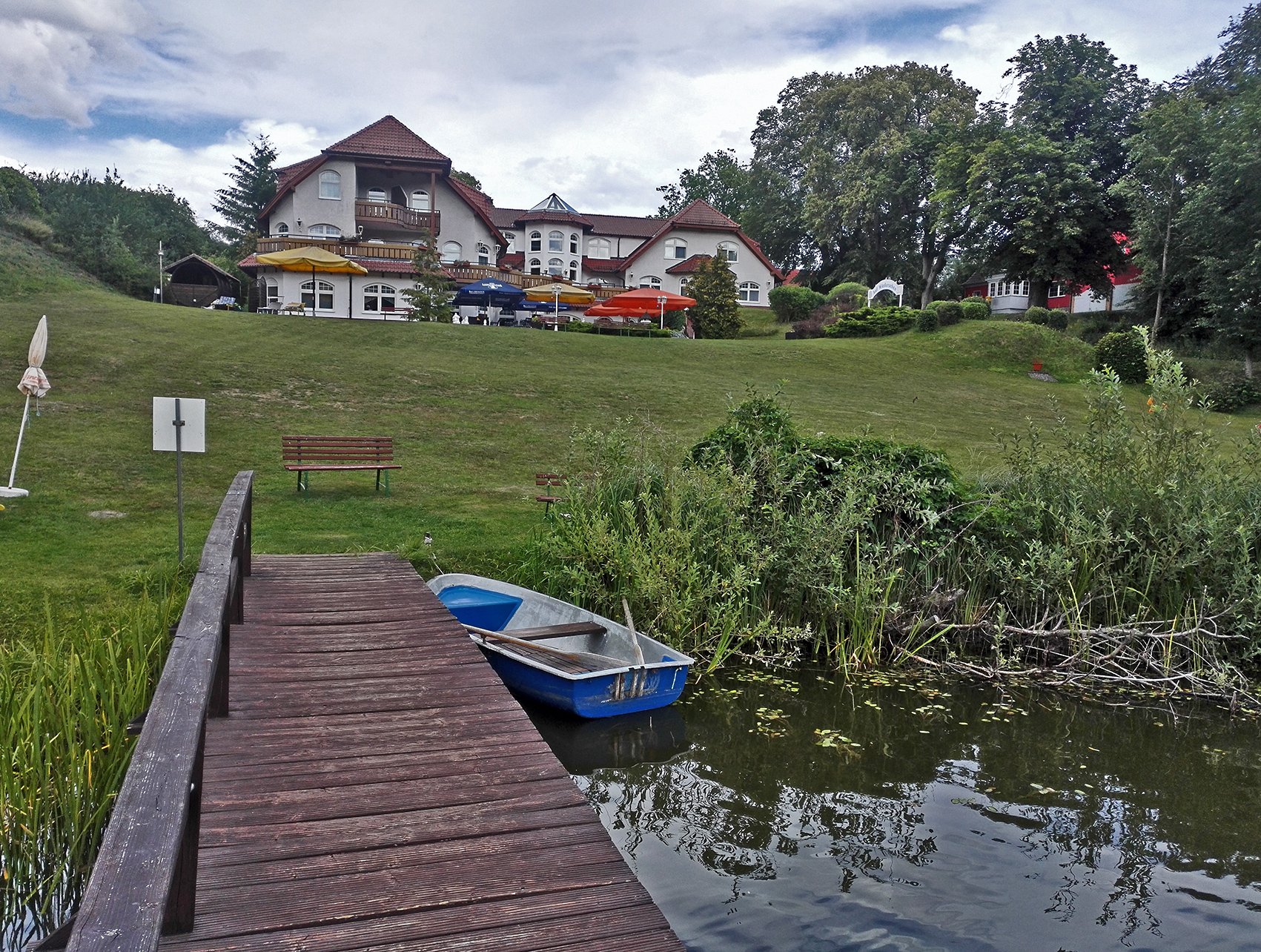 Hotel & Restaurant Heidekrug-泳池