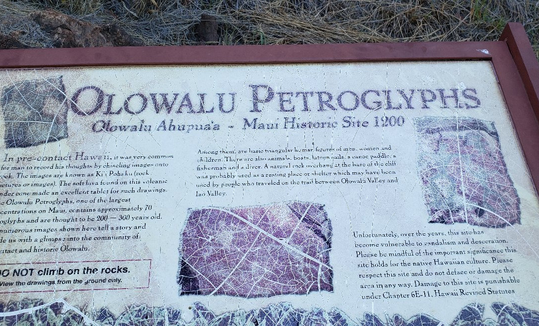 Olowalu Petroglyphs景点图片