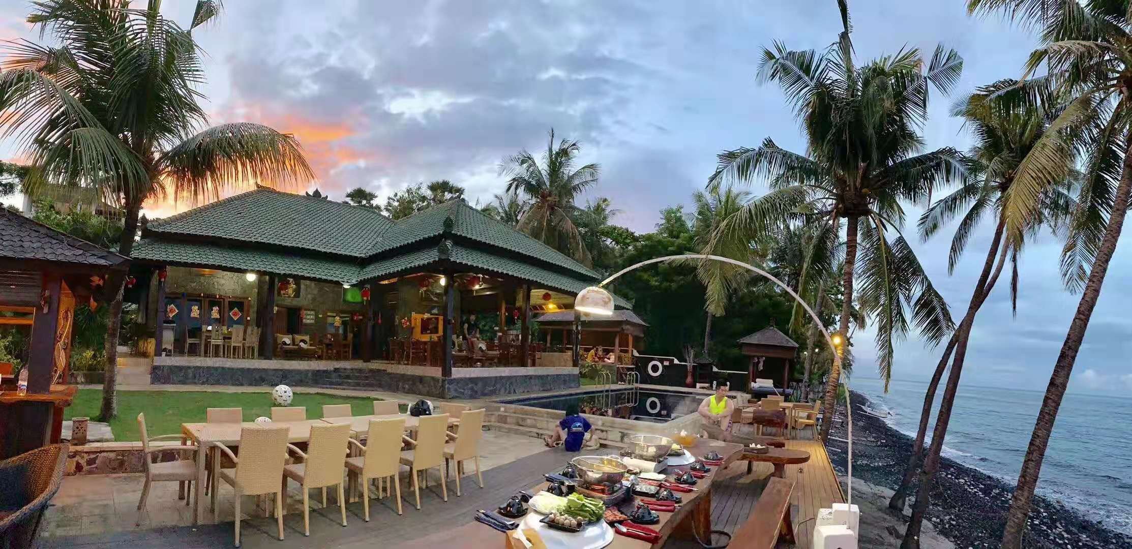 巴厘岛阿尔巴潜水度假村别墅-浴室