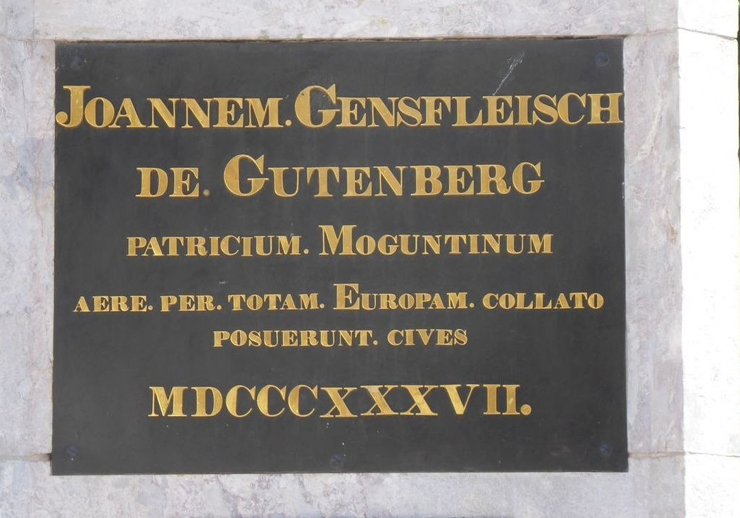 Gutenberg-Denkmal景点图片