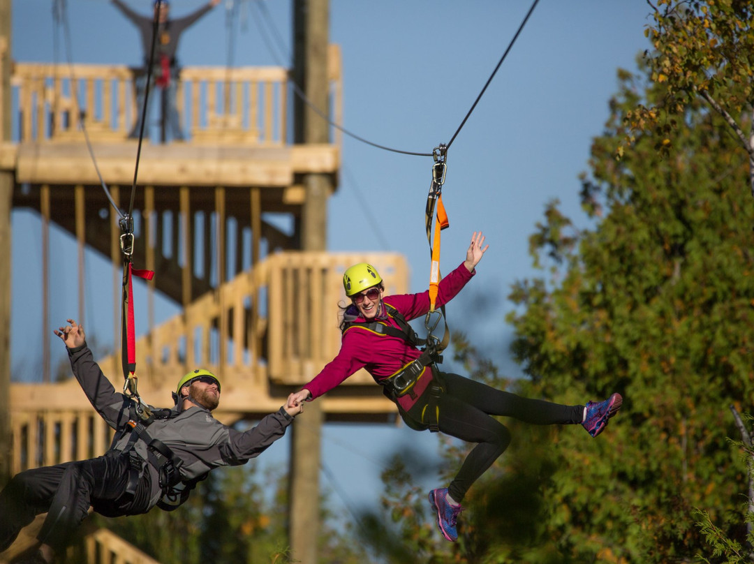 Lakeshore Adventures Zip Line-Baileys Harbor必去景点