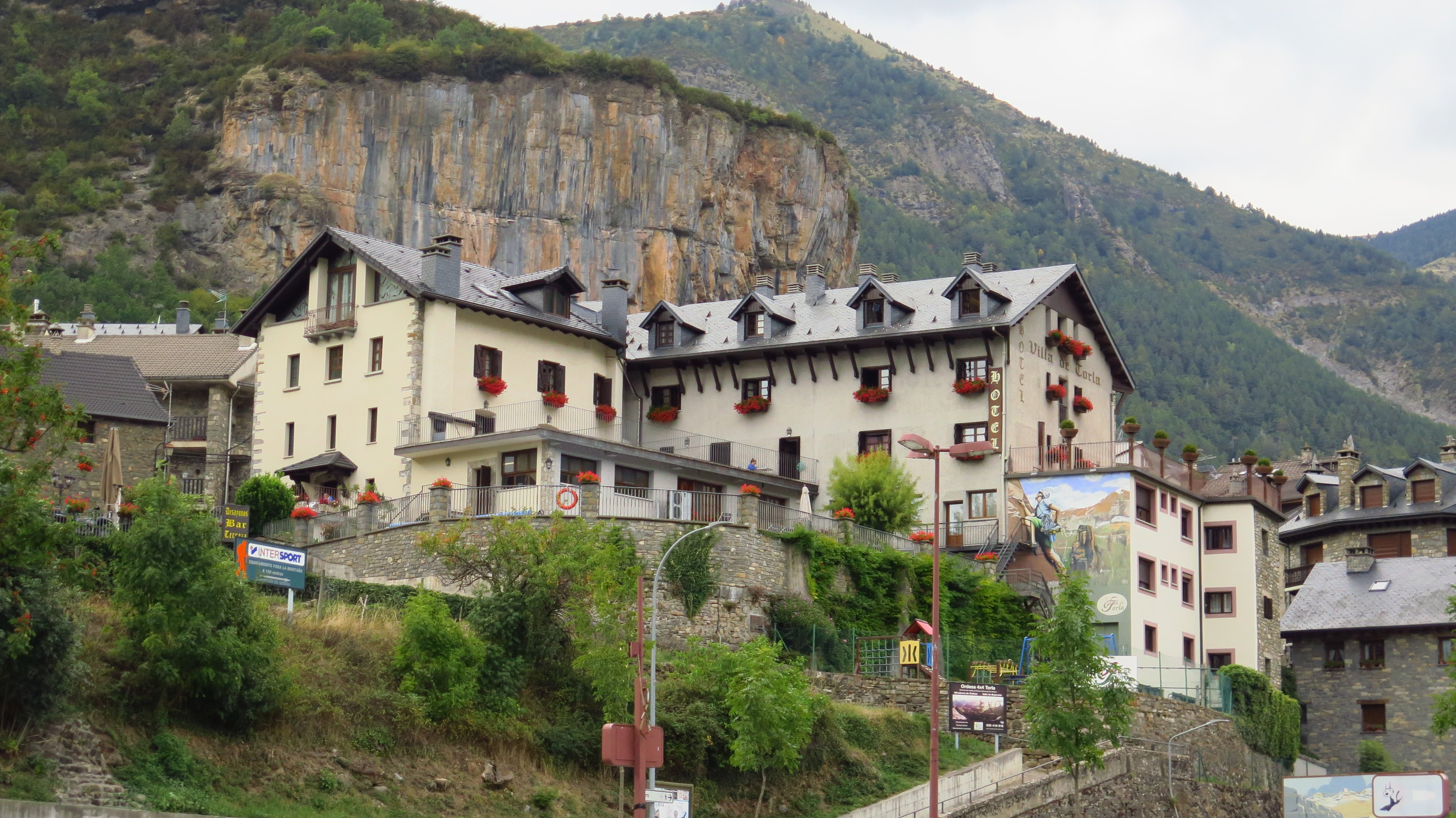 Hotel Villa de Torla-浴室