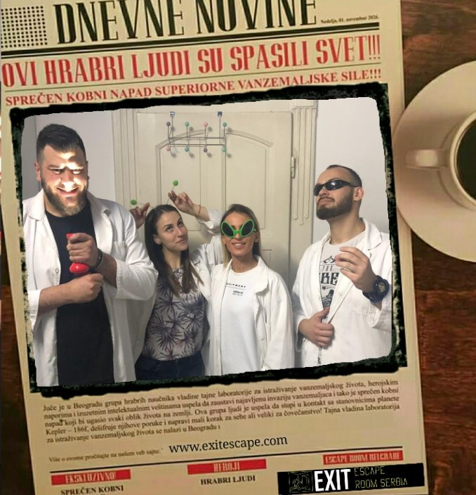 Exit Escape Room-贝尔格莱德必去景点