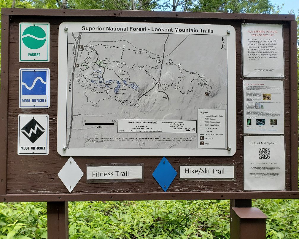 Superior National Forest's Lookout Mountain Trails-Virginia必去景点
