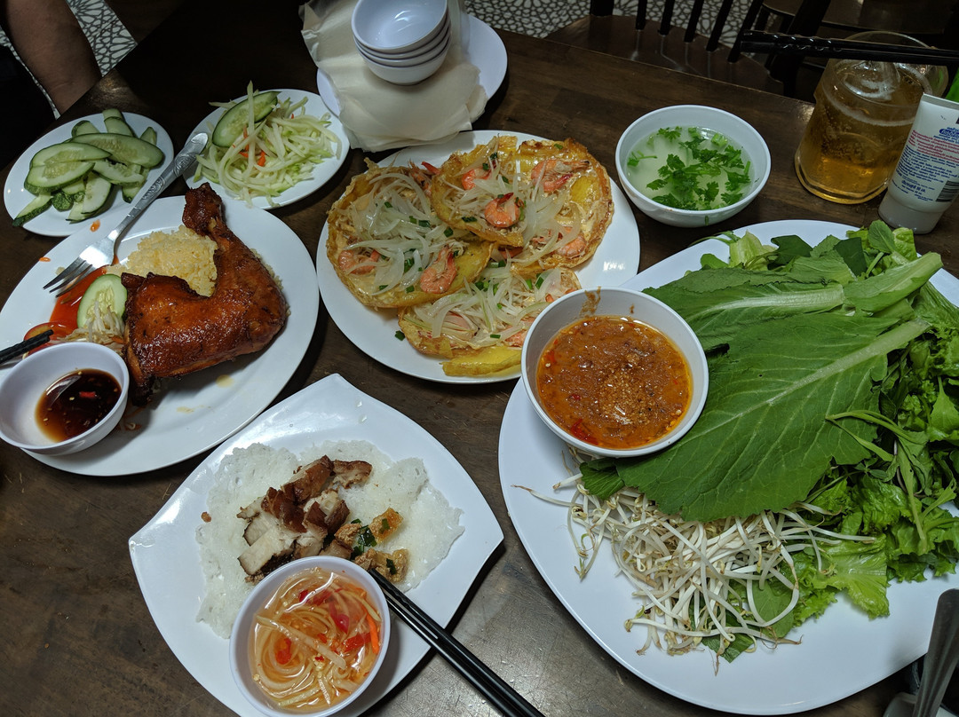 Thanh Khe餐馆和美食-Quan Xuan - Bun Thit Nuong