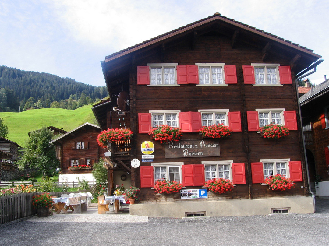 Fideris餐馆和美食-Restaurant Parsenn