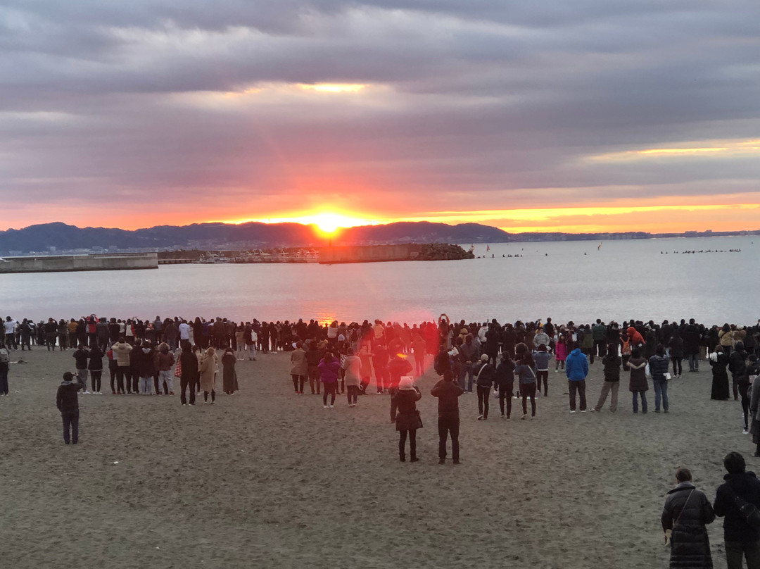 Katase Higashihama Beach-藤泽市必去景点