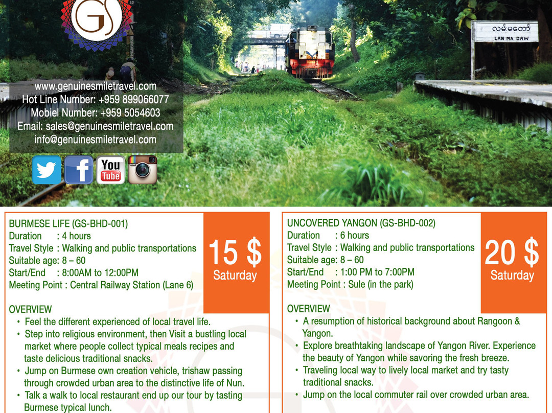 Genuine Smile Travel-仰光必去景点