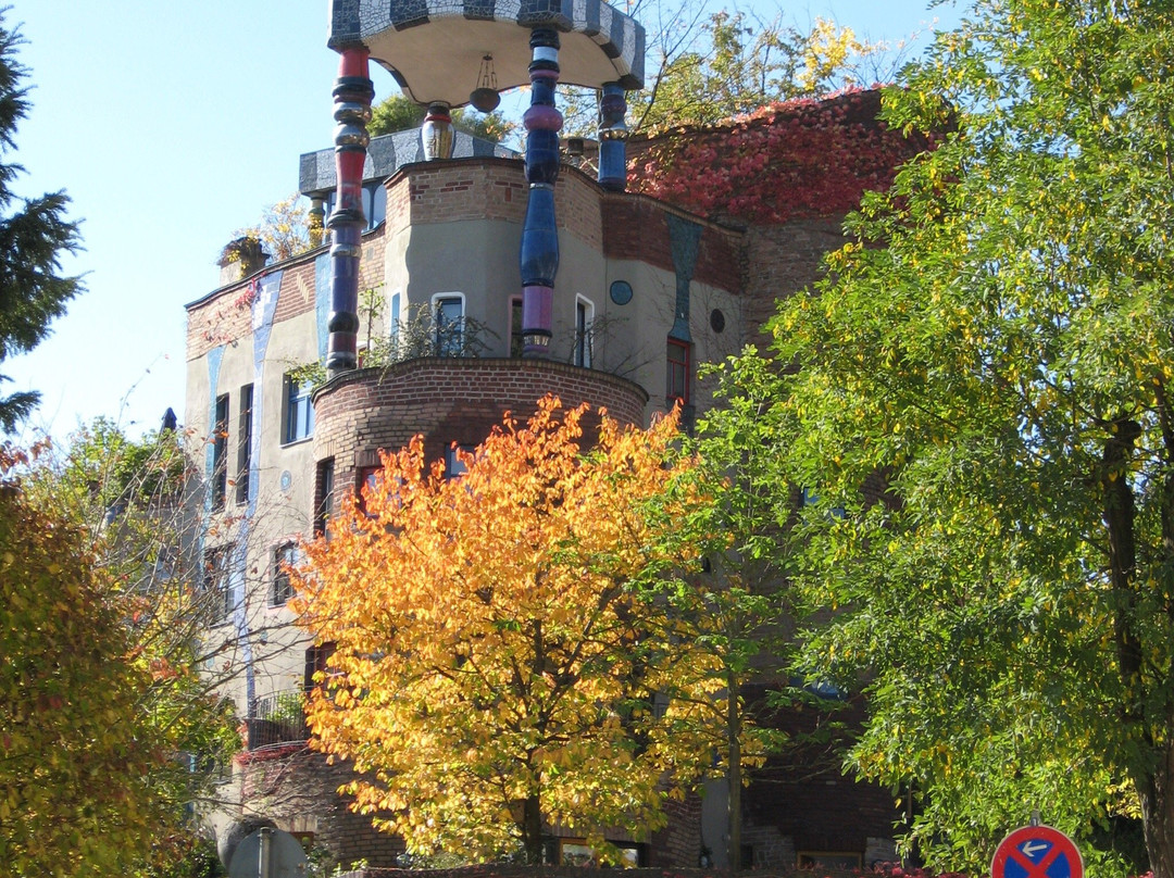 Hundertwasserhaus景点图片