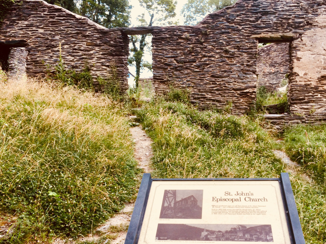 Ruins of St. John's Episcopal Church-哈泊斯费里必去景点