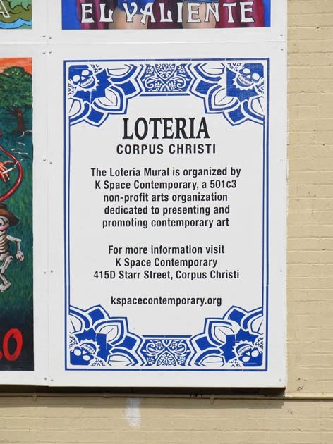 Loteria Corpus Christi Mural-科珀斯克里斯蒂市必去景点