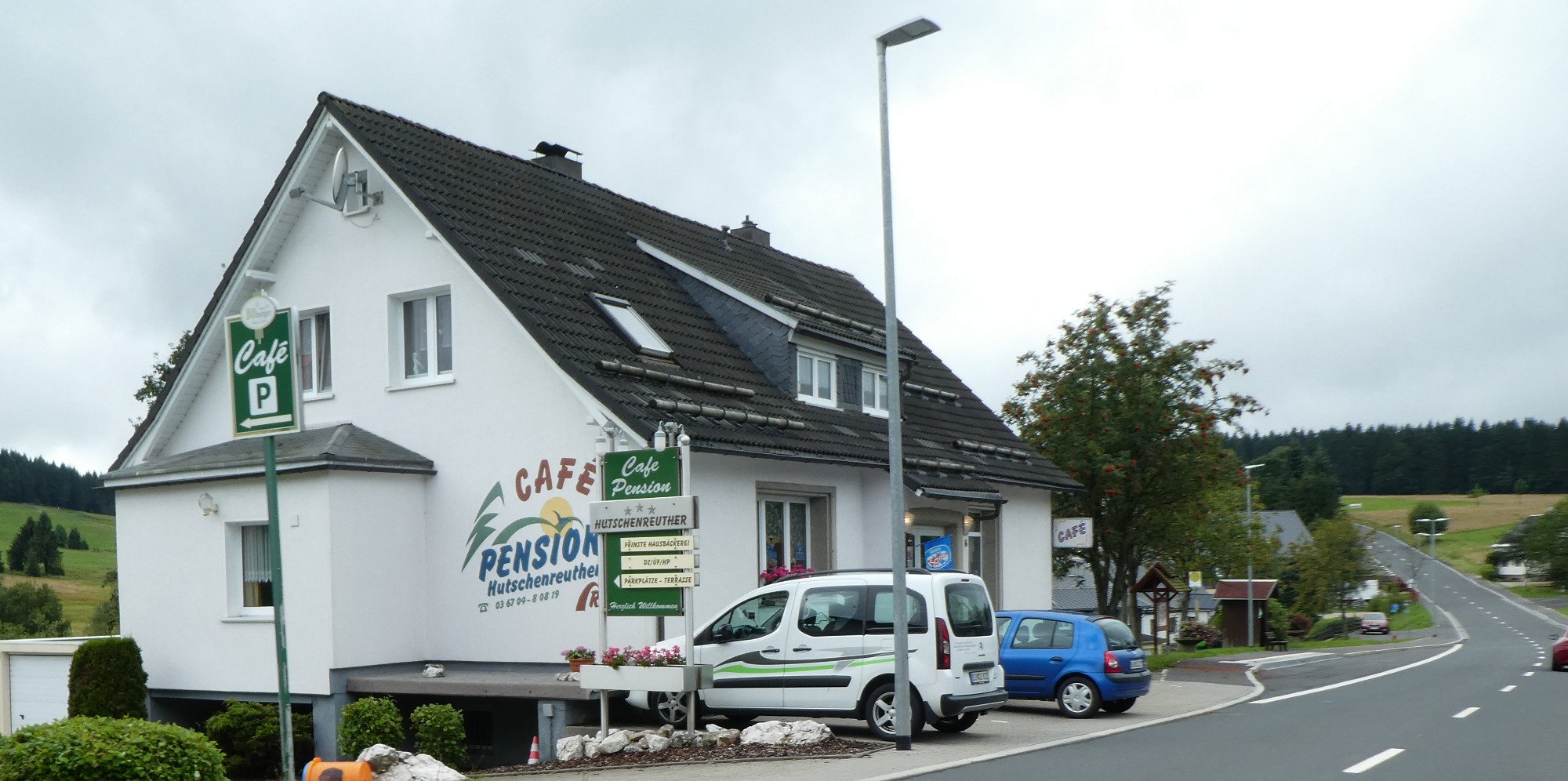 Cafe und Pension Hutschenreuther-浴室