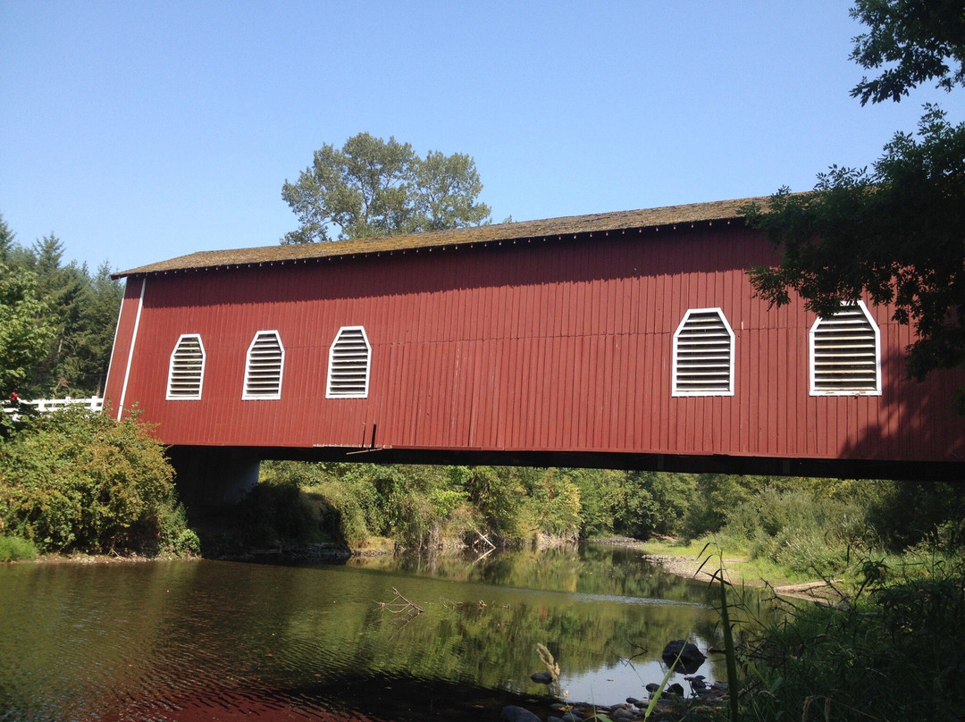 Shimanek Bridge-Scio必去景点