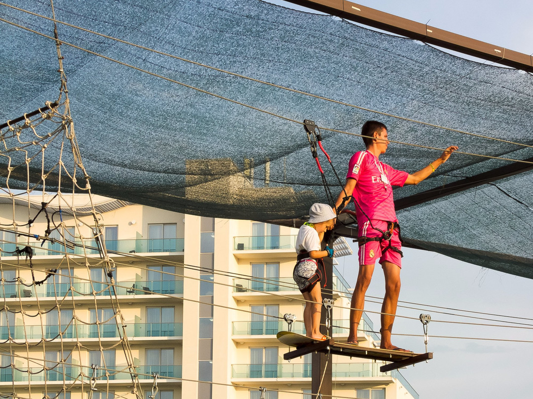 Rope park & Rock-climbing wall Mishkin park-索契必去景点