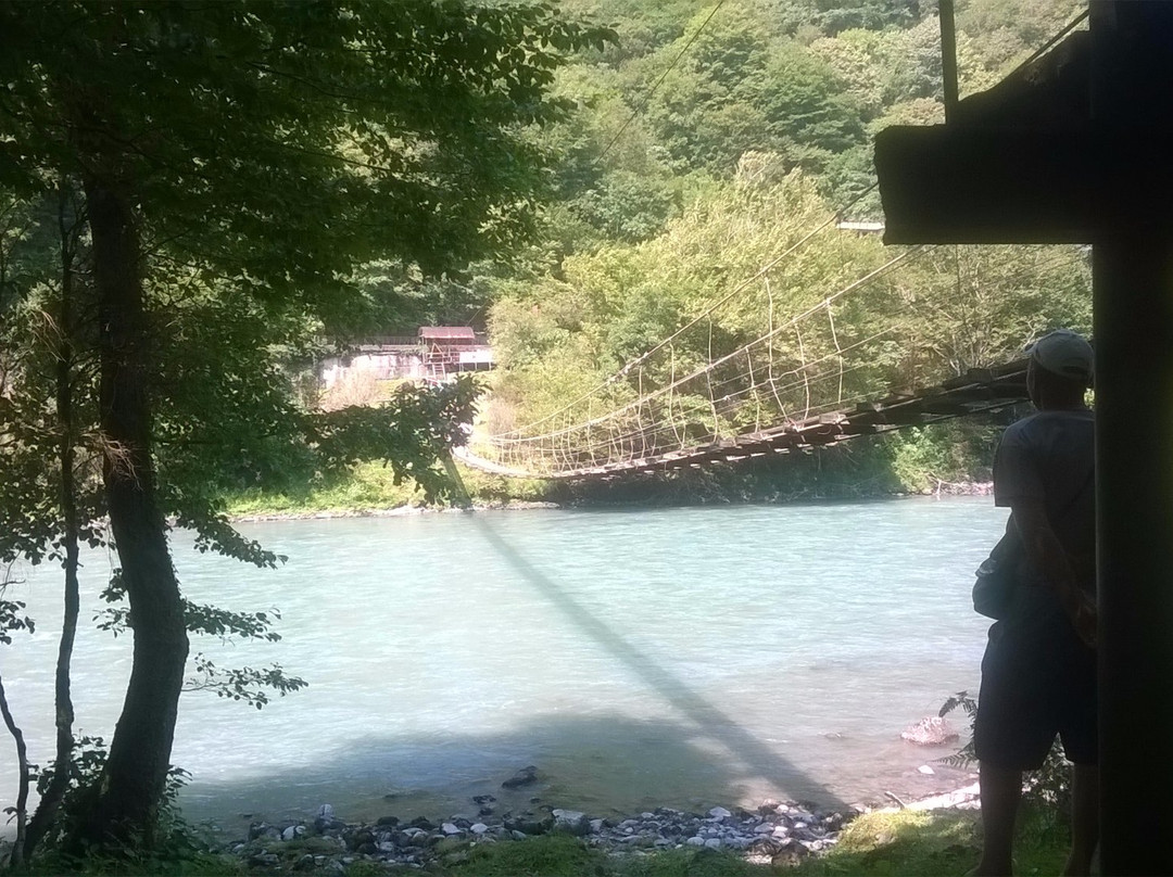 Suspension Bridge Over the River Bzyb-Bzybta必去景点