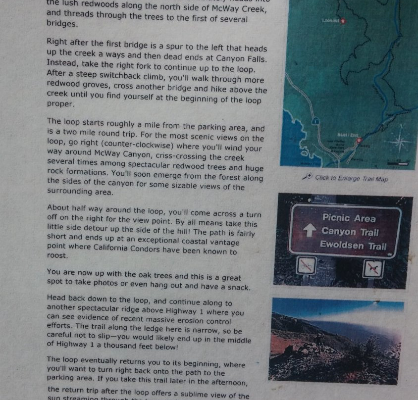 Ewoldsen Trail-大苏尔必去景点