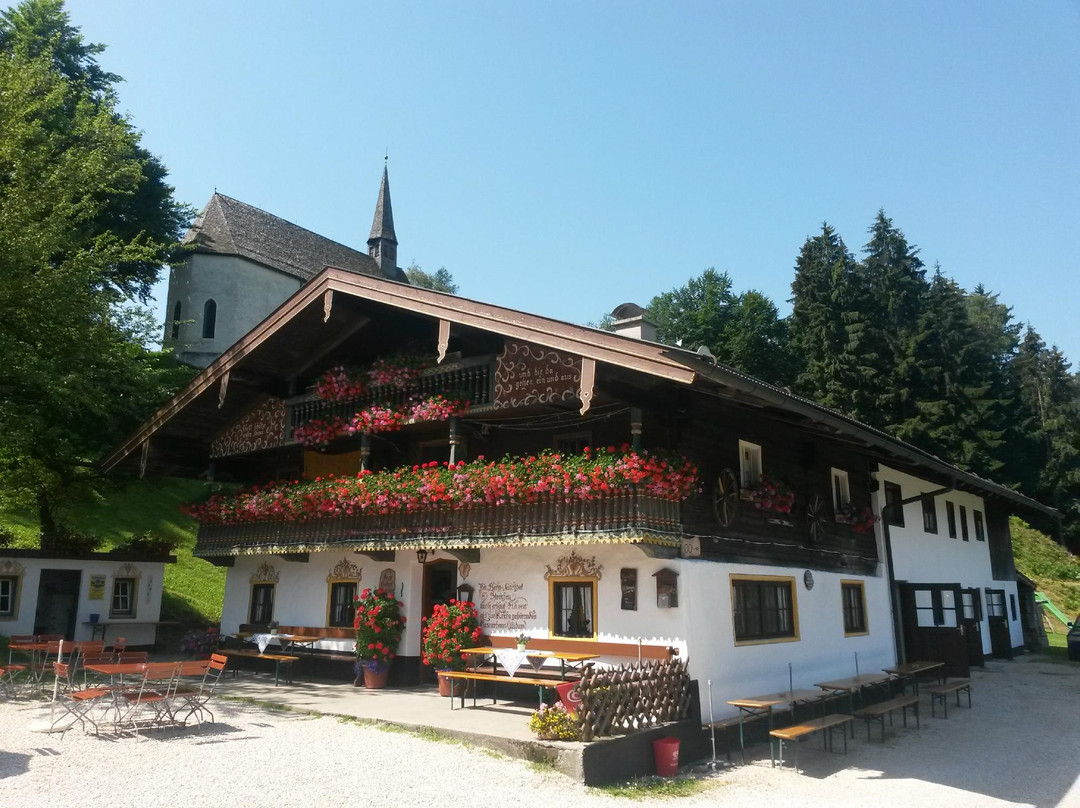 Schleching餐馆和美食-Berggasthof Streichen