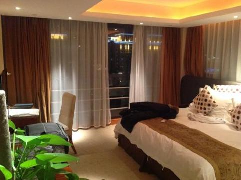 建屋豪生全套房酒店-客卧