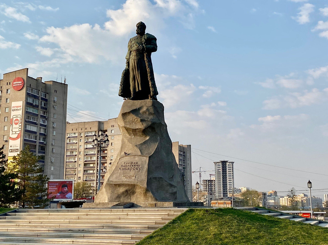 Monument to Erofey Khabarov-哈巴罗夫斯克必去景点