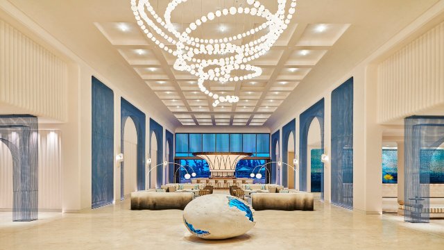 海南土福湾缦慕度假村希尔顿启缤精选酒店-浴室