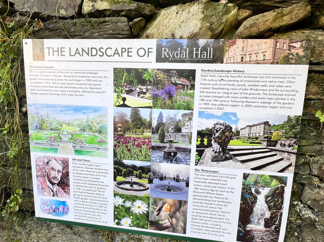 Rydal Hall Gardens景点图片