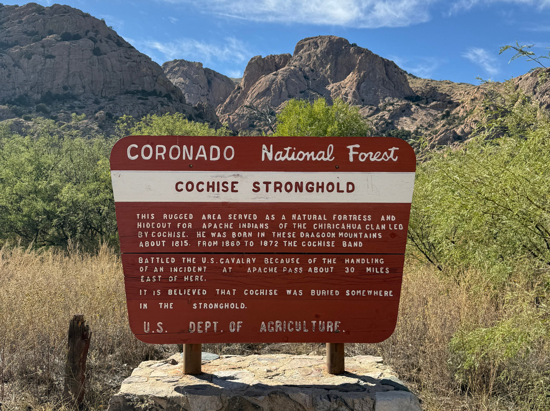 Cochise Stronghold-Pearce必去景点