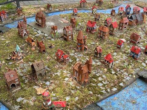 Sculptural Composition of Kneiphof Island in Miniatures-斯韦特洛戈尔斯克必去景点