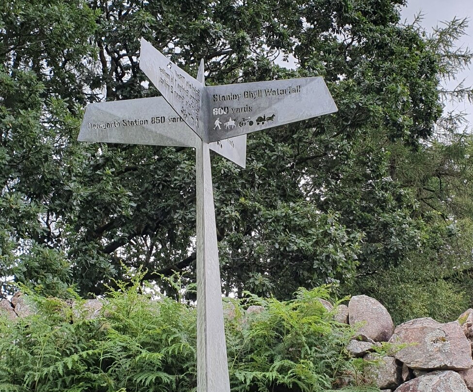 Stanley Ghyll Force Waterfall-Eskdale必去景点