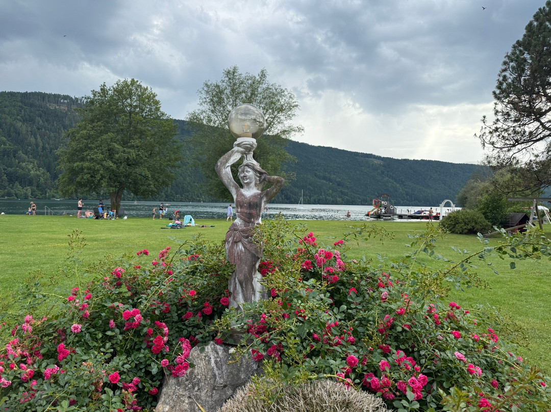 Strandbad Tschinder, Döbriach